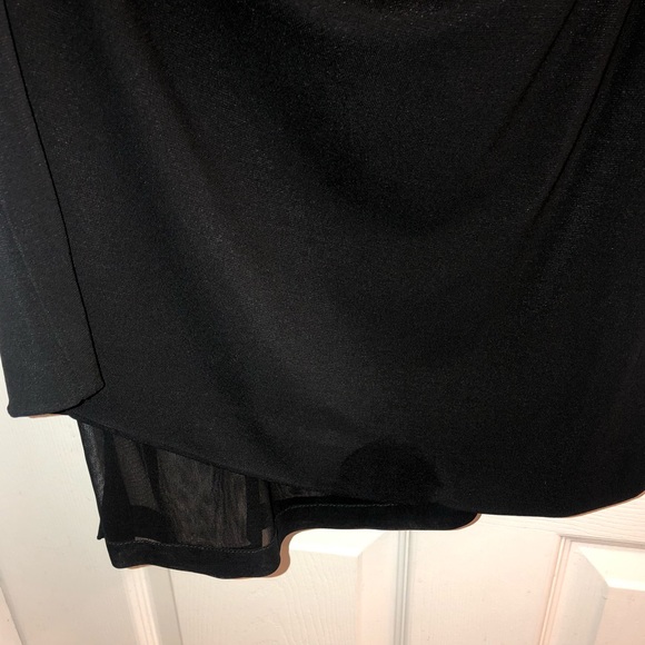 GUCCI S/S 1998 Vintage Tom Ford for Gucci Black One Shoulder G Logo Buckle Dress - Picture 2 of 8